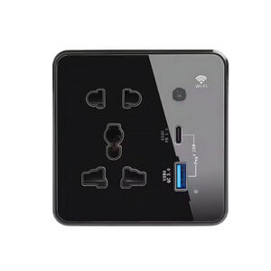 5 pin smart socket with type c