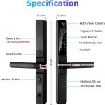 TH3 Face Unlock Thai Smart Door Lock - Image 4